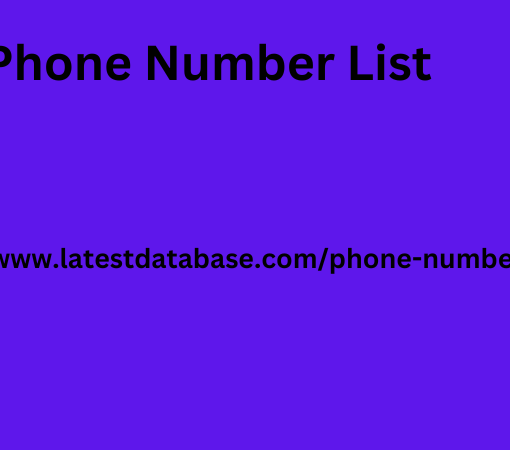 Phone Number List