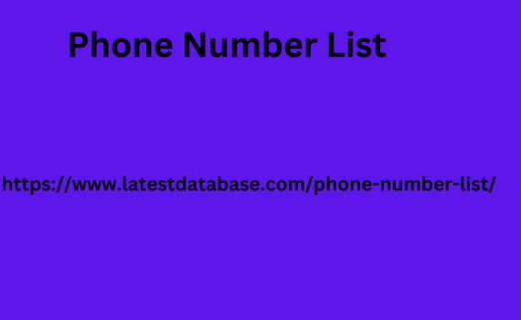 Phone Number List