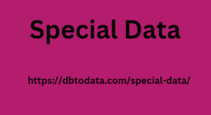 Special Data