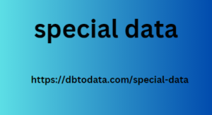 special data