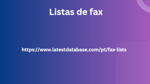 Listas de fax