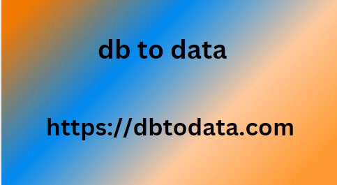 db to data