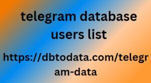 telegram database users list