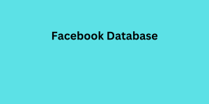 facebook database